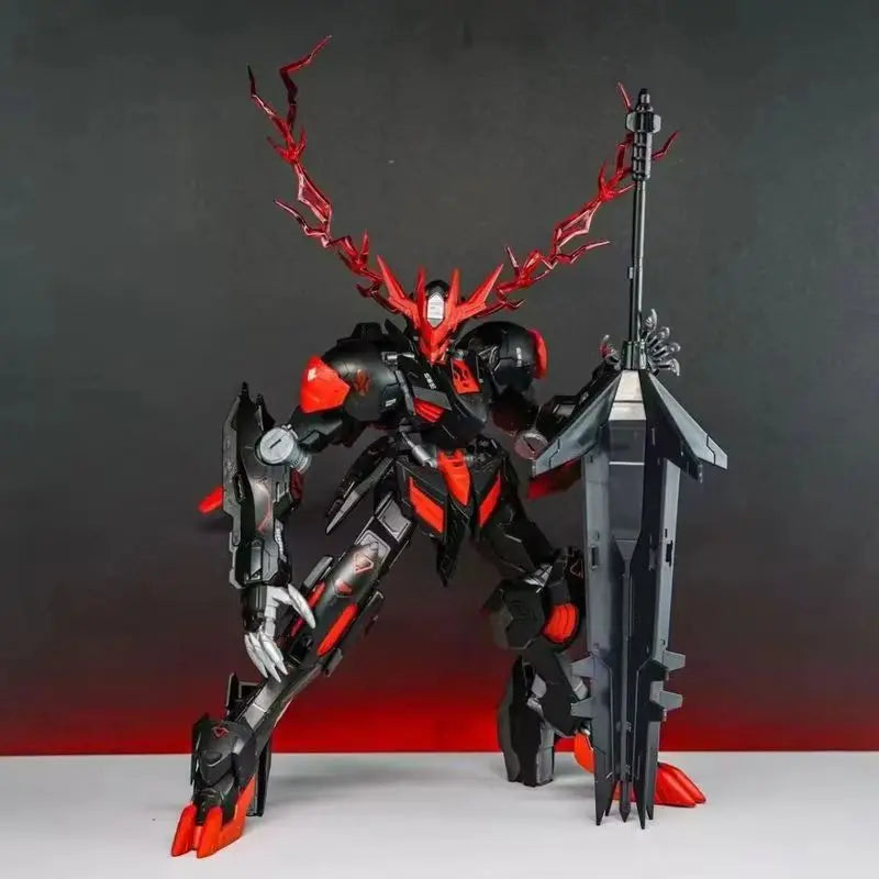 Anime Model Plastic Assembly Kit - Barbatos Lupus Rex Max Asw-G-08 1/100 Scale Collectible Action Doll Robot Toy For Gift
