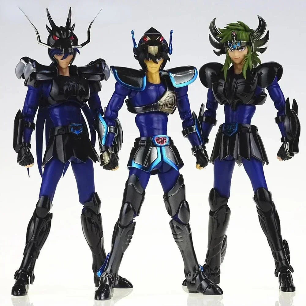 Out of Stock Saint Seiya Myth Cloth EX Black Phoenix Ikki GT Model Pegasus Seiya Dragon Shiryu Cygnus Hyoga Andromeda Shun