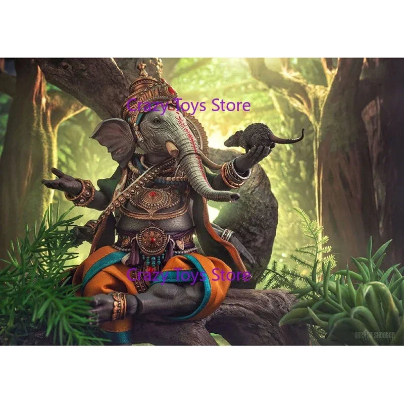 Spot goods Original Four Horsemen Limited Ganesha Elephant Ganesha Animation Action Collectible Character Model Toy Gift.