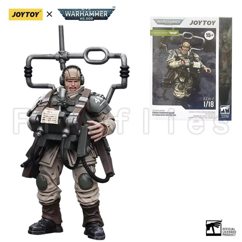 1/18 JOYTOY Action Figure (5PCS/SET) 40K Cadian Command Squad Anime Model Toy