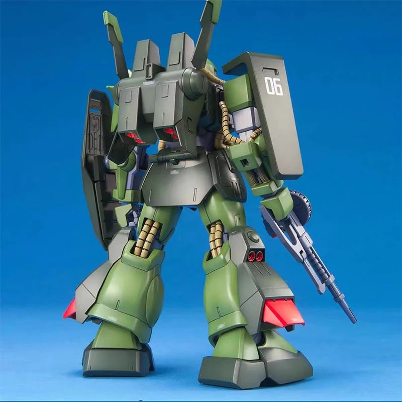 Bandai original Gundam MG 1/100 RMS-106 Hi-Zack anime character robot action assembled model collection toy children's gift