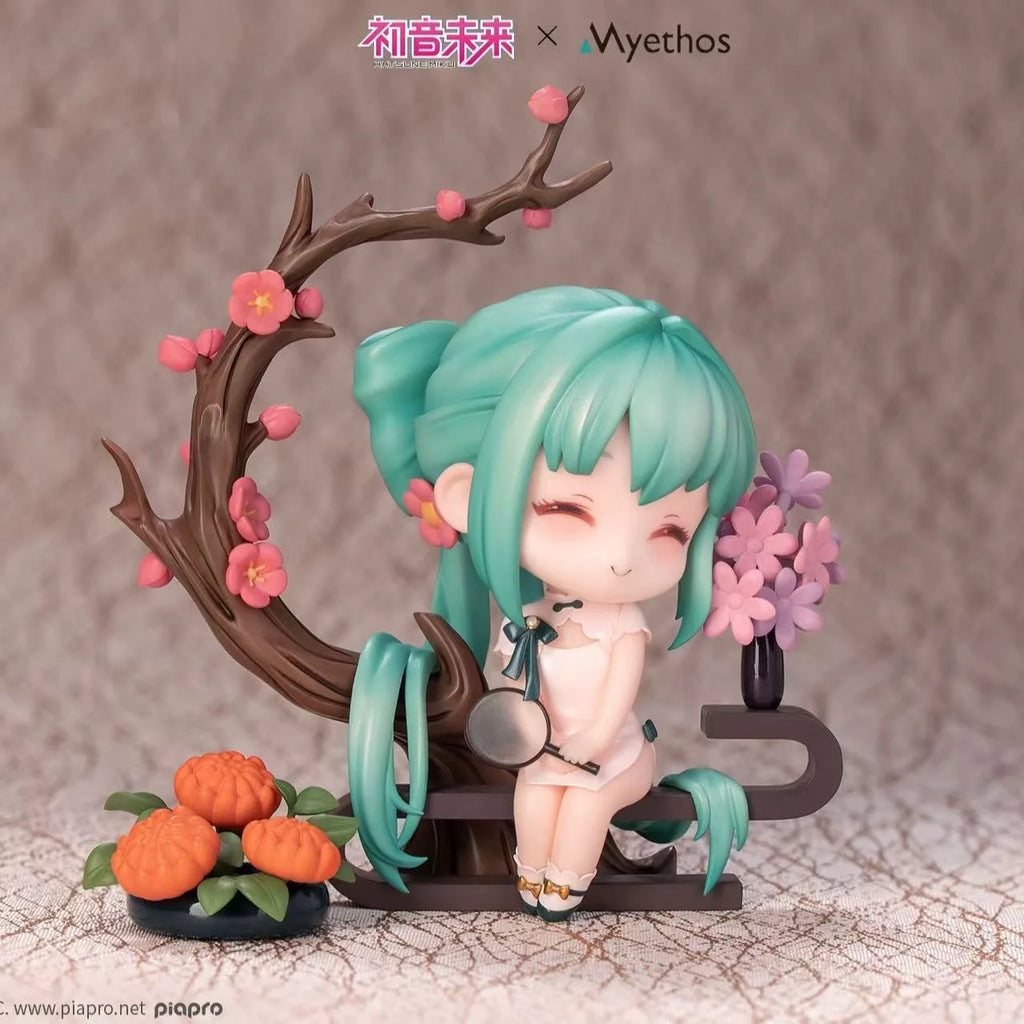 In Stock Original Myethos Hatsune Miku Q Ver Figure Shao Hua Shao Shi Anime Action Figurine Pvc Cute Model Statue Toy Xmas Gift