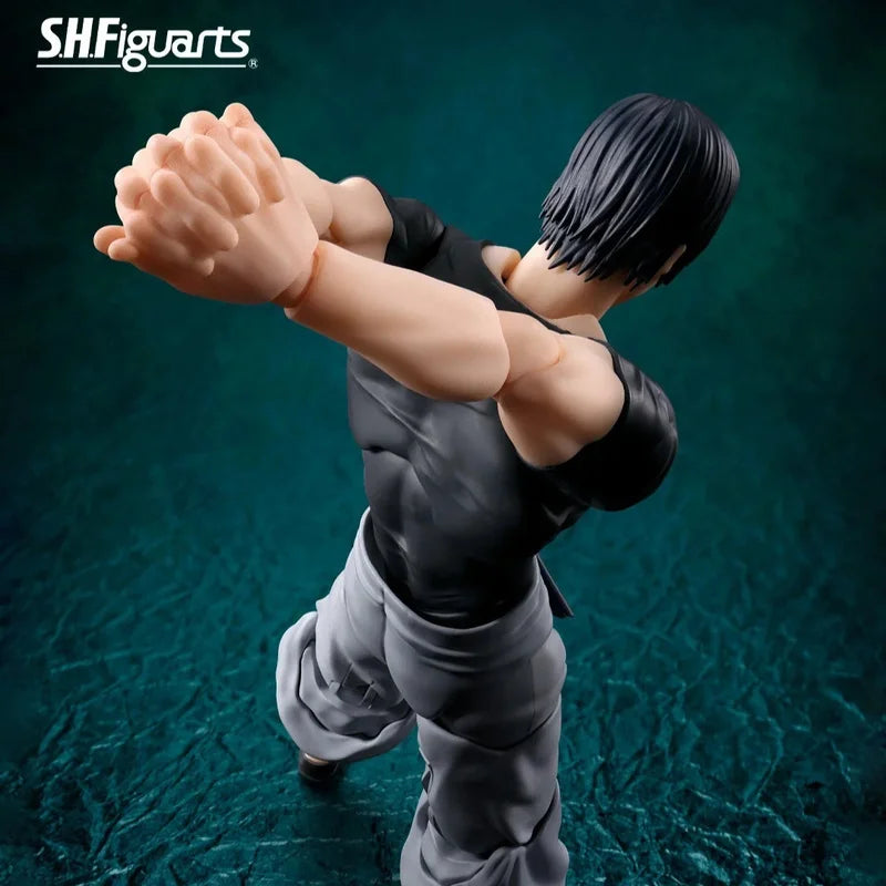 Genuine S.H.Figuarts Shf Toji Fushiguro Model Kit Anime Action Fighting Figure Birthday Holiday Gift Surprise Collectible