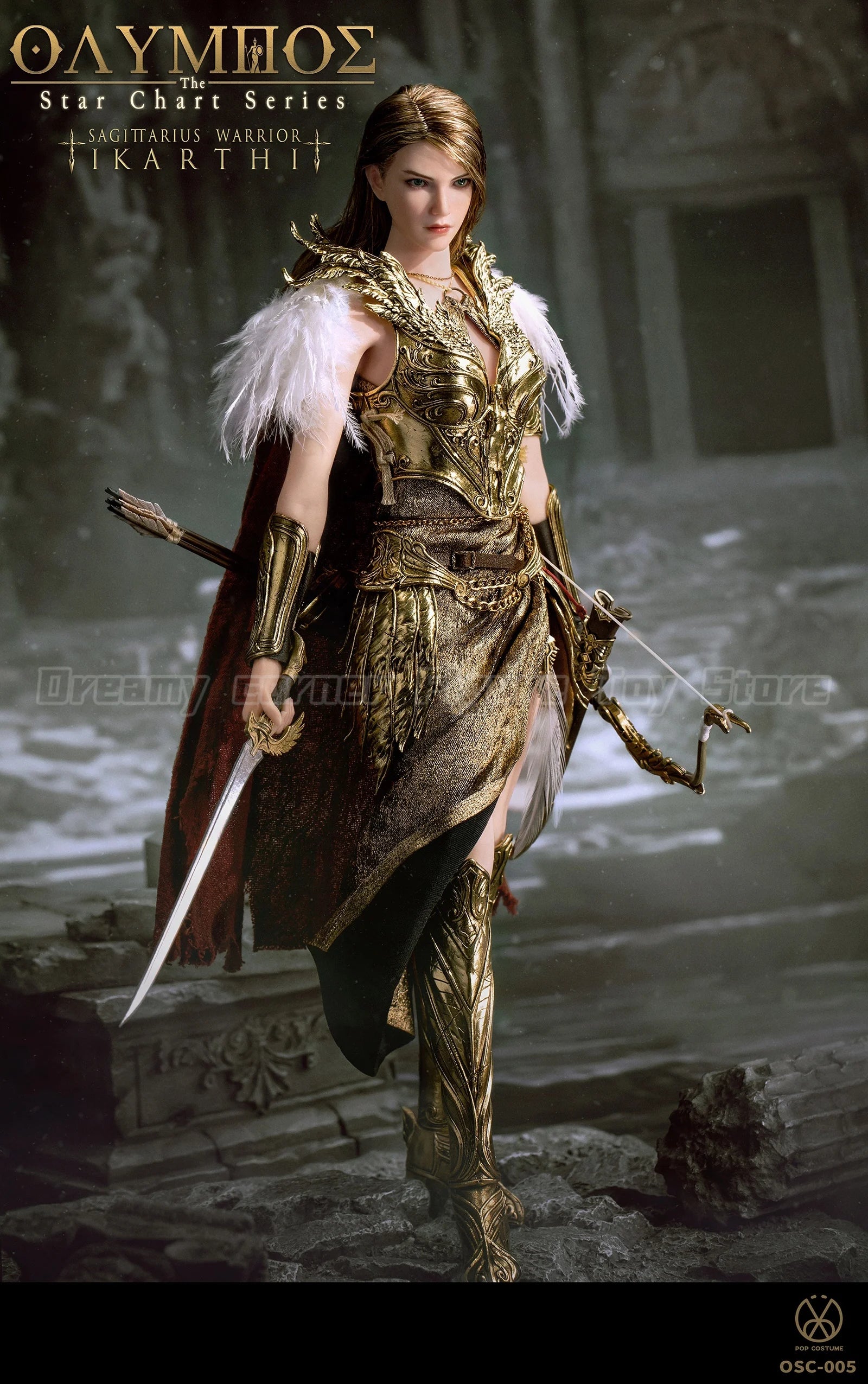 【In Stock】Original POP COSTUME OSC-005 The Star Chart Series Sagittarius Warrior Icarti 1/6 Action Figure Toy Collection Model