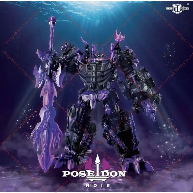 【In Stock】 Transformed Toys TFC Piranacon P01-06N 6-in-1 Black Purple Limited Edition Action Figures Toy Gift Collection