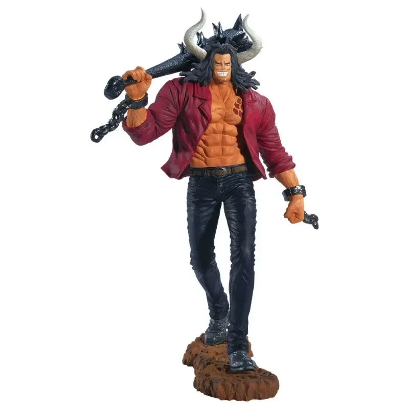Original BANDAI Ichiban Kuji One Piece EX Loyalität zu Donner Kaidou König Jack Soul GxMateria Anime Figuren Modellsammlung