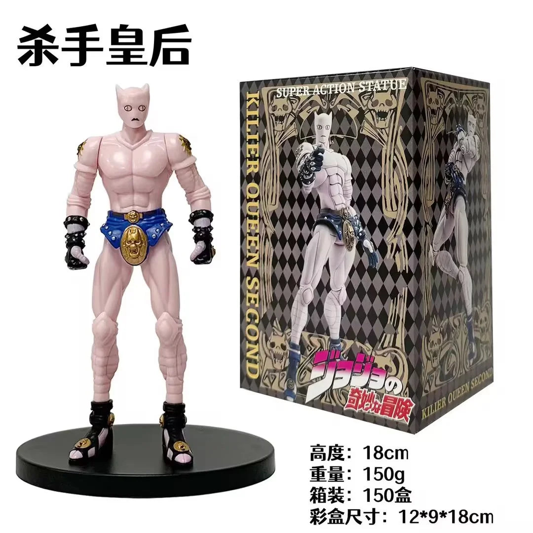 18CM Аниме JoJo's Bizarre Adventure Figure Jonathan Joestar Statue Legend Standing Model Toy Gift Aciton Figure