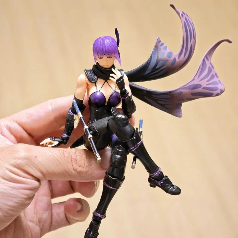 IN STOCK Ninja Gaiden Ayane Action Figure Dead or Alive Original Kaiyodo Revoltech AMAZING YAMAGUCHI Collection Model Toys Gift