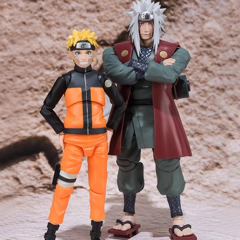 Bandai Original S.H.Figuarts Series Naruto Action Figure Anime Movable Character Assembly Figures Model Toys Collectible Model