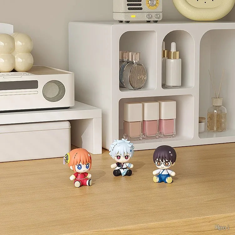 【Pre Sale】Original GSC HGS GINTAMA Sakata Gintoki/Kagura/Shimura Shinpachi Ornaments Toys Collection