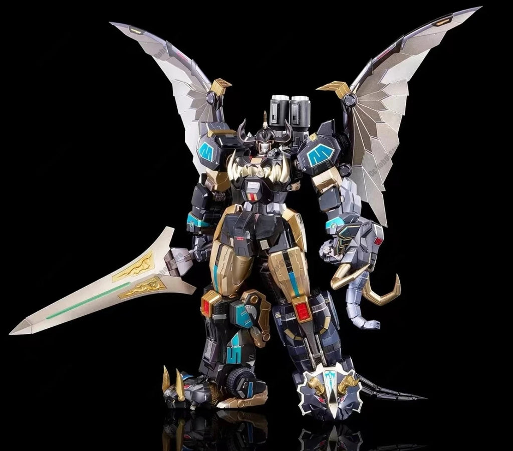 [In Stock] ZL-01B KO FLAMETOYS Beast Lord Dragon Caesar Megazord Poseable Alloy Figure Preorder, Finished Model