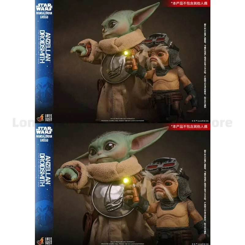Shipped Within 24 Hours HotToys Mandalorian Anzel Robot Expert 1/1 Collectible Doll Movable Model Gift Collection