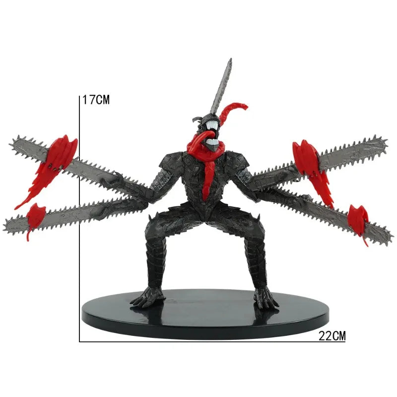19cm Chainsaw Man Anime Cartoon Figure PVC Denji Model Desktop Ornaments Collection Toy Birthday Gift
