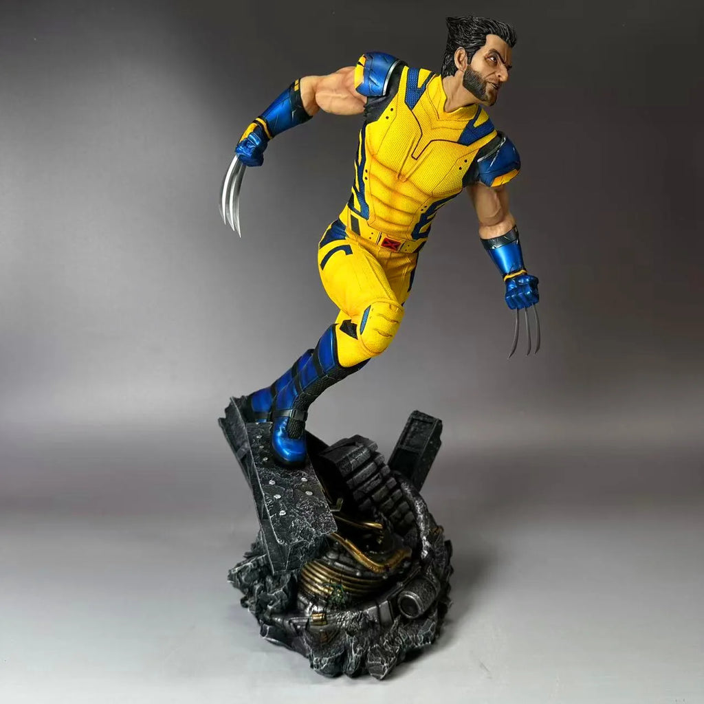 52cm Brand New The Avengers Movie Figure Wolverine Peripheral Resin Model Statue Desktop Decorate Ornaments Birthday Gifts Toys