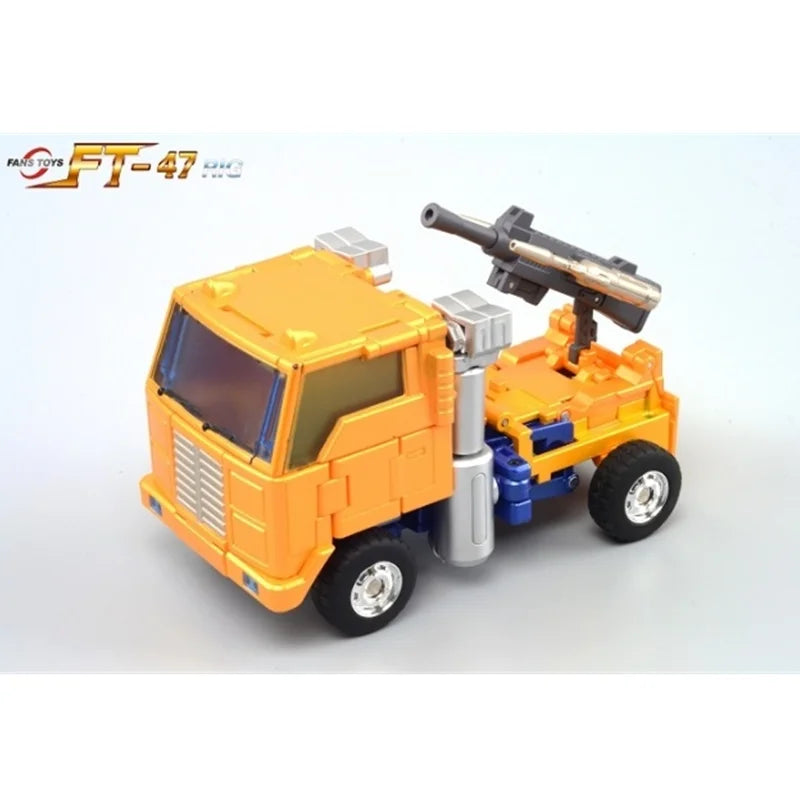 IN STOCK FansToys Transformation FT-47 FT47 Huffer 2.0 PVC Plastic Action Figure Robot Toy With Box