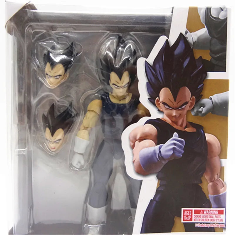 16cm Dragon Ball GT Goku Vegeta Super Saiyan 4 Anime Figure Model Statue Boys Collection Desktop Decoration Ornament Toys Gifts