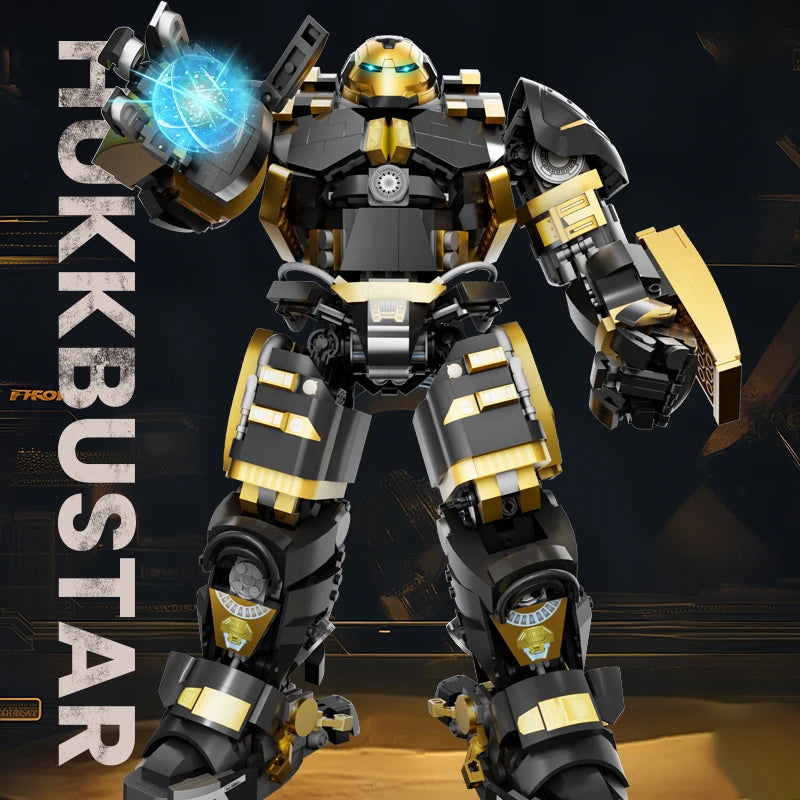 2300+pcs Black Hulk Buster Marvel Building Blocks Sets Iron Man Machine Toys Bricks Action Figures Model Gifts for Boys Adult