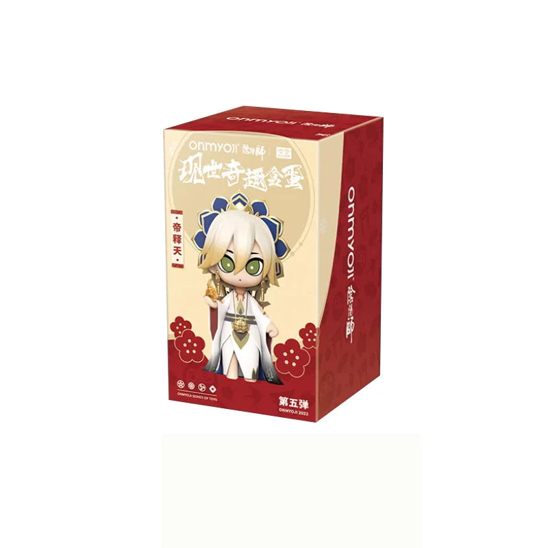 New Onmyoji Series 5 Blind Random Box Guess Bag Mystery Box Toys Anime Action Figure Desktop Ornaments Home Decor Dolls Gift