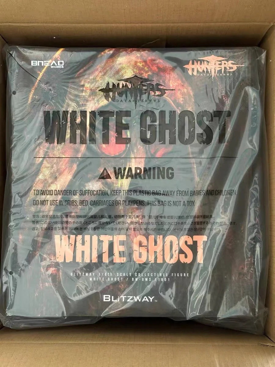 In Stock New  White Ghost Blitzway Bw-Ums 11801 Hunter 1/6 Action Figure After The Third World War Precious Collection Value Toy