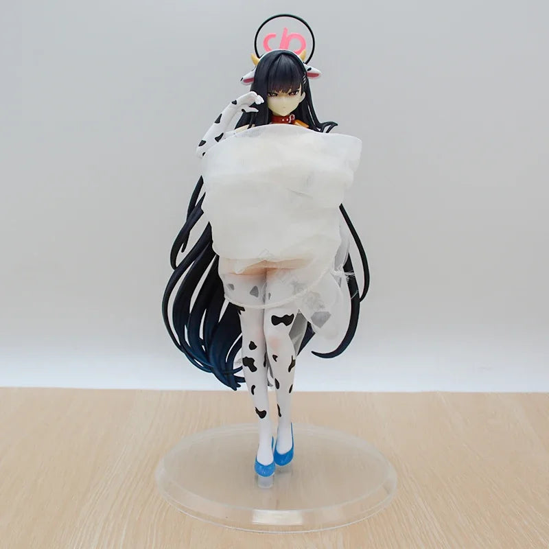 17cm Blue Archive Plana Bunny Anime Girl Figure Ichinose Asuna/Asuma Toki Action Figure Tsukatsuki Rio Figurine Model Doll Toys