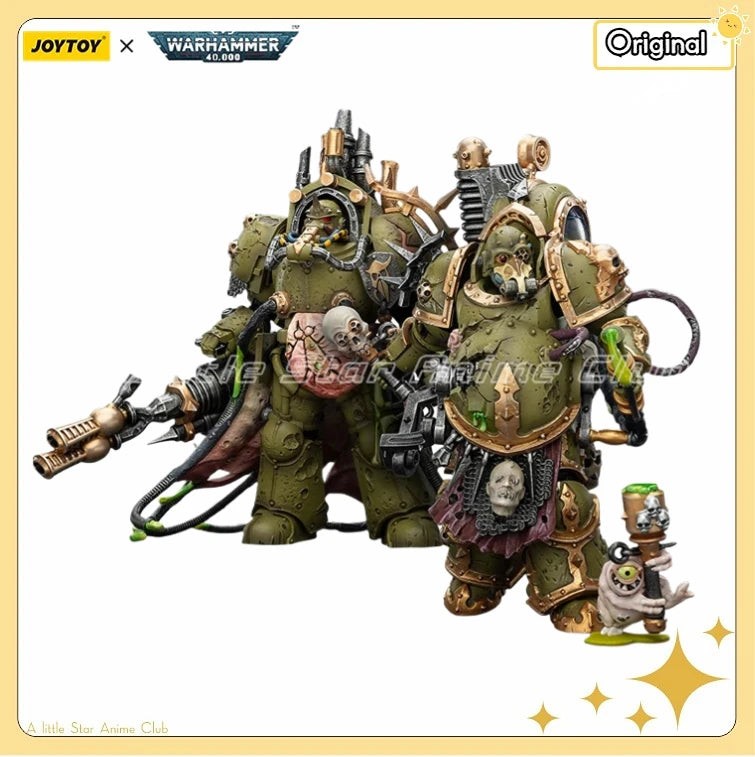 Original JOYTOY 1/18 Action Figure Warhammer 40000 Death Guard Collection
