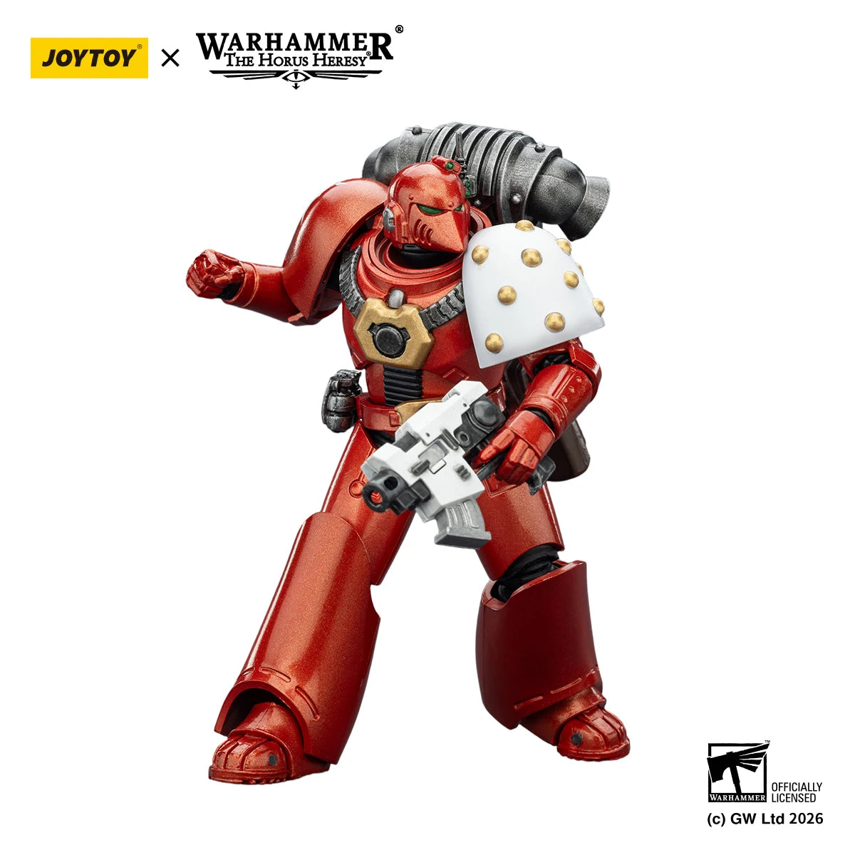 JOYTOY "The Horus Heresy" Warhammer 40K 1/18 Action Figures MKVI Tactical Legionary Ultramarines Imperial Fist Blood Angels