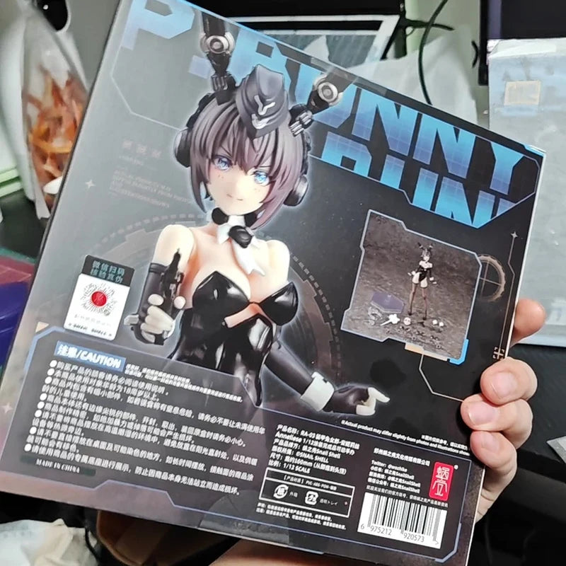 In Stock Genuine Samaru Snail Shell Series 1/12 Ra-03 Armored Bunny Girl Anneliese Model Pvc Action Figure Toy Collectibles Gift