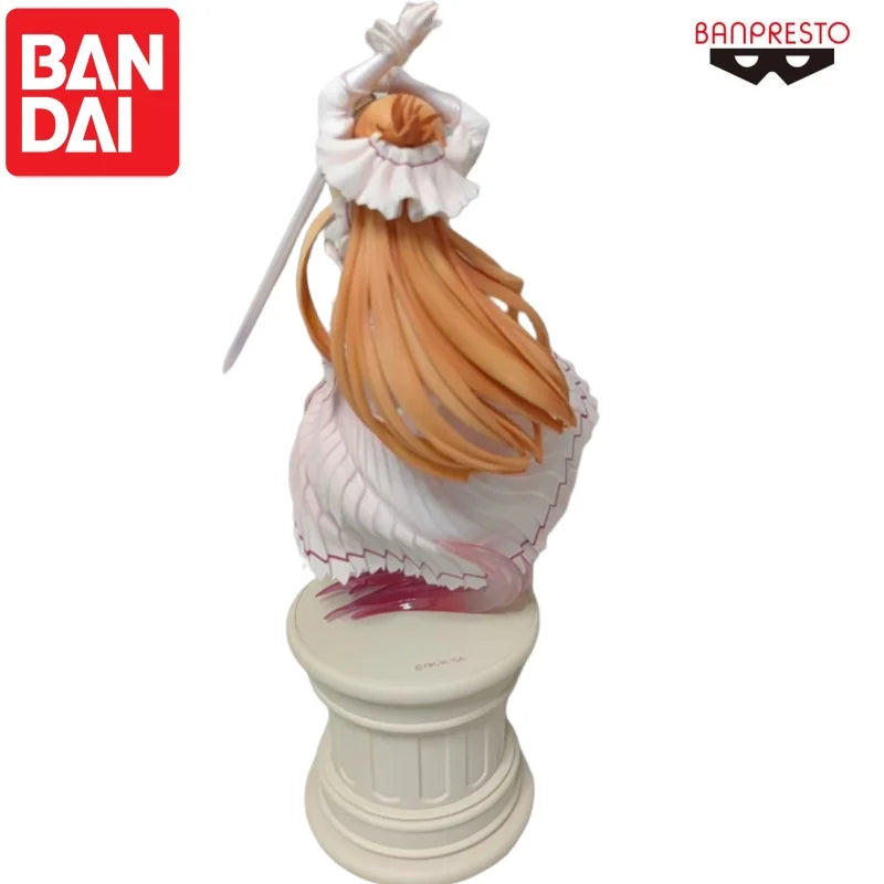 Bandai In Stock Original Banpresto Yuuki Asuna Doll Brand New Boxed Action Figure Animation Peripherals Anime Characters Garage