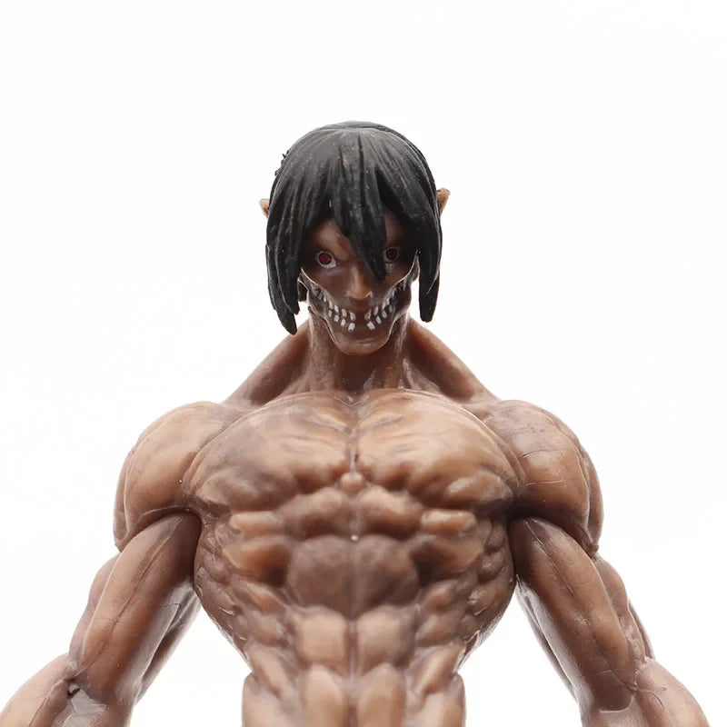 Anime Attack on Titan Final Season Figur Eren Jaeger Giant Stance Anime Figurensammlung Modellpuppen Kinderspielzeug 15cm