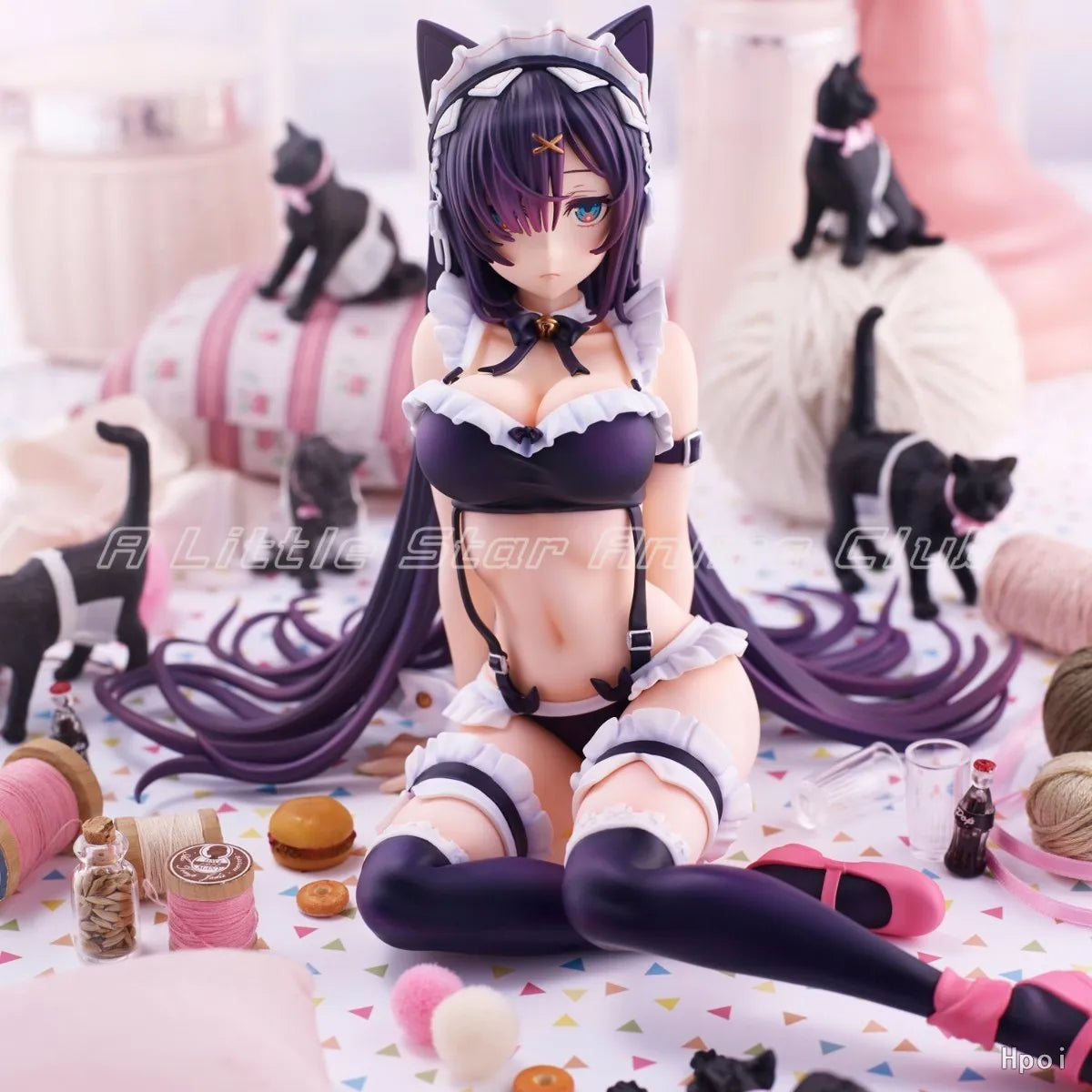 In Stock Original UnionCreative Mika Pikazo Cat Maid Anime Figure Collection Model Toys Gift