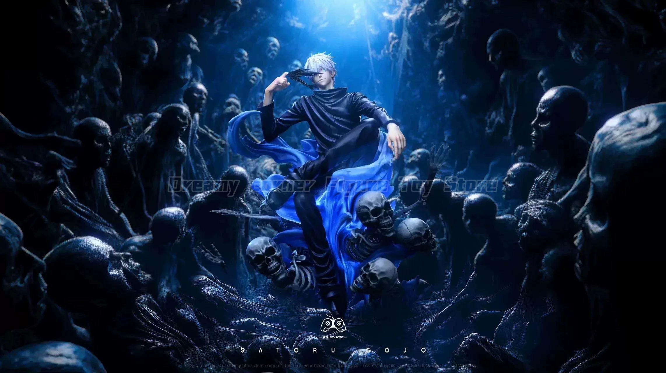 【In Stock】Original PG Studio Jujutsukaisen Satoru Gojo 1/6 Scale Figure Model Collection Ornament
