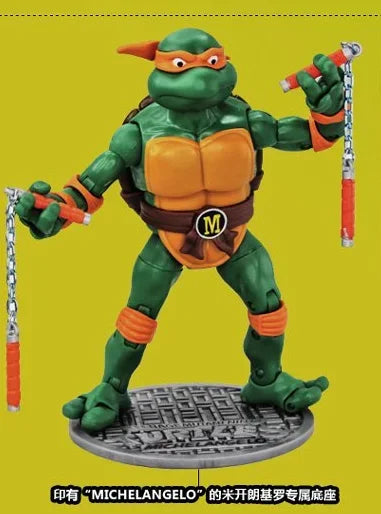 Manga Ninja Turtle Action Figure Toy Foundation Doll Collection Model Doll Toy Gifts