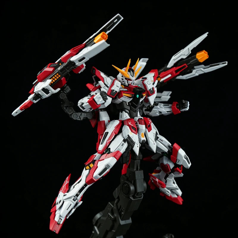 Iron Toy 1/100 Star Eternal Alloy Skeleton Assembly Kit Mecha Model Toy Two Tone Armor Action Figure With Effect Parts  Boy Gift