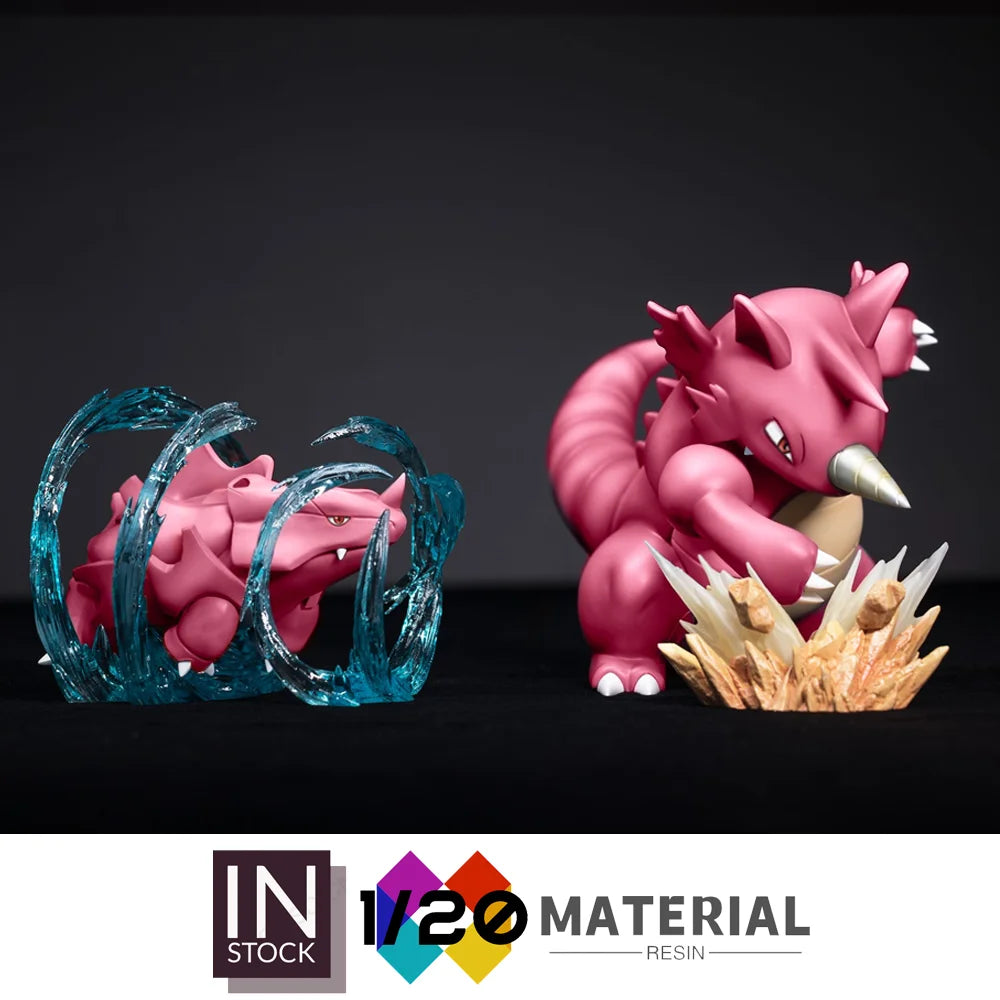 [IN STOCK] 1/20 Resin Scale World [UNOVA] - Rhyhorn & Rhydon & Rhyperior