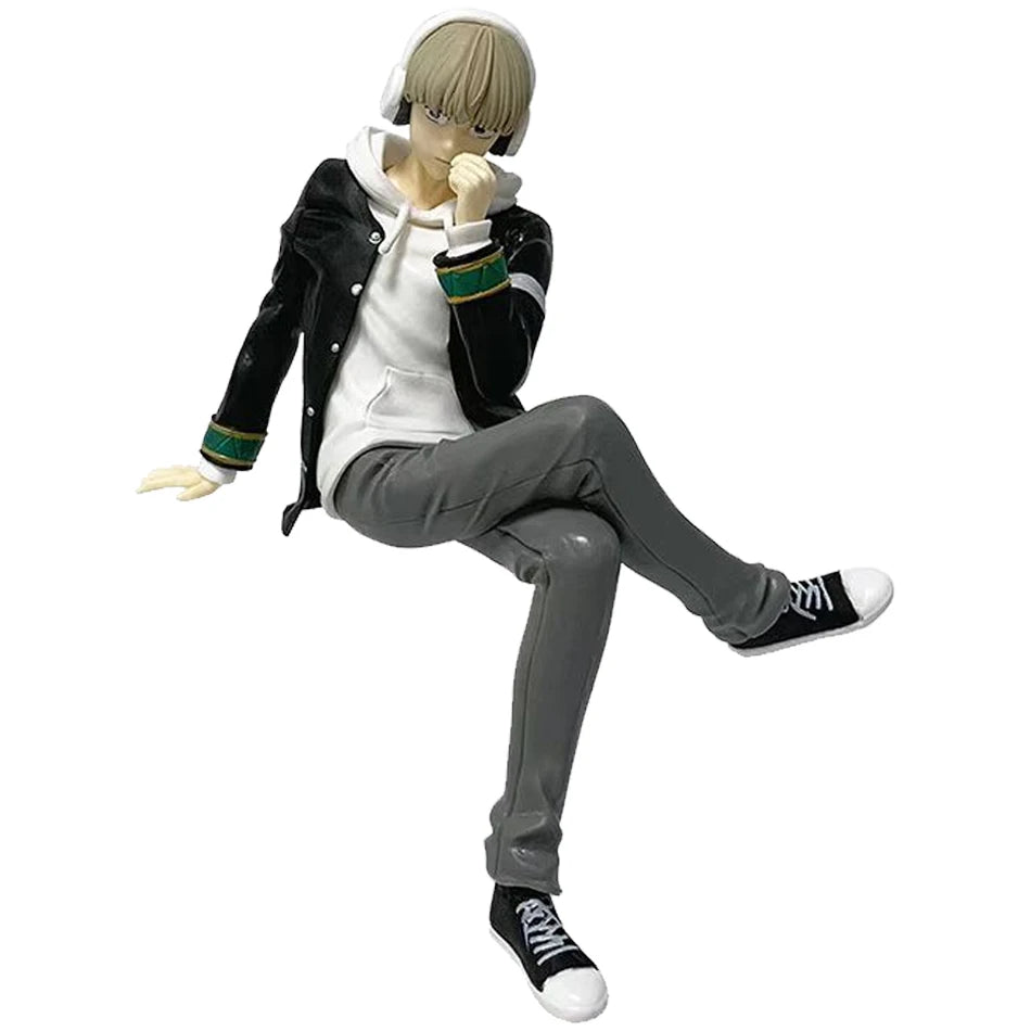 15CM Anime WIND BREAKER Sakura Haruka Figure Kaji Ren Noodle Stopper Figure Sitting Model Toy Gifts Doll Aciton Figure