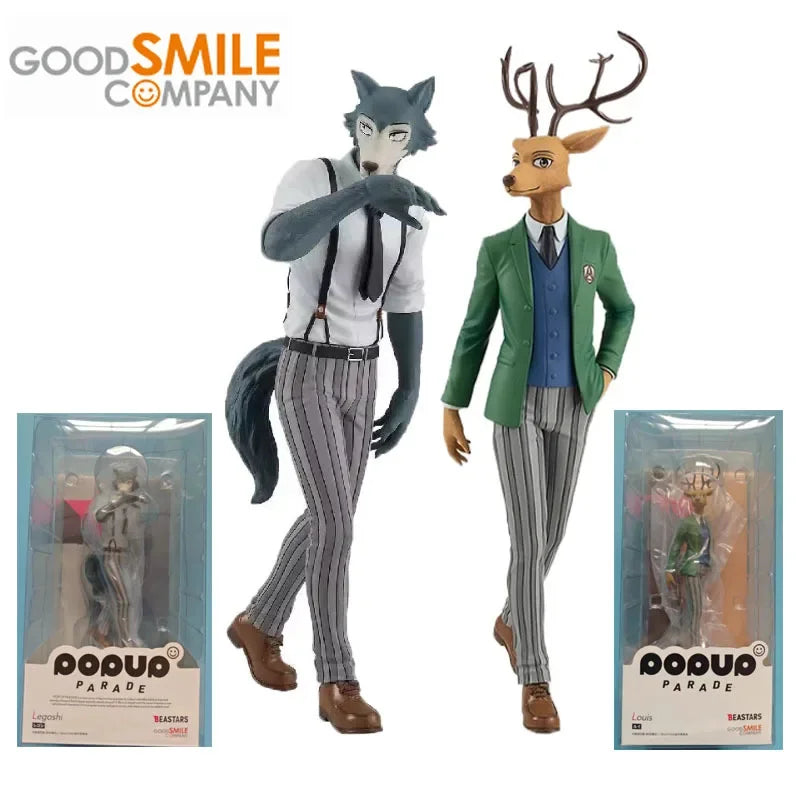 Original GSC POP UP PARADE  BEASTARS Anime Figure Legoshi Louis Action Figure Toys for Boys Girls Kids Children Birthday Gifts