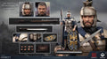 HHMODEL HAOYUTOYS  1/6 Men Soldier Imperial Legion Silver Armor Roman Guard Full Set 12Inch Action Figure Model Toys