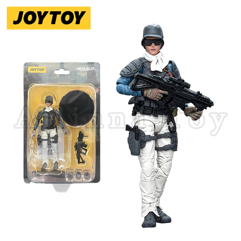 JOYTOY 1/18 3.75 Action Figures Military Armed Force Series Anime Model Gift