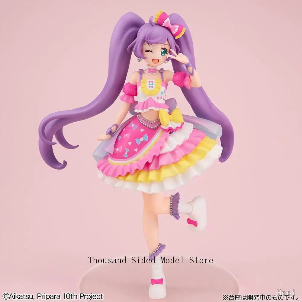 Original MegaHouse Lucrea Light Pripara Anime Peripherals Manaka Laala Ozora Akari Action Figure PVC Model Cartoon Gift