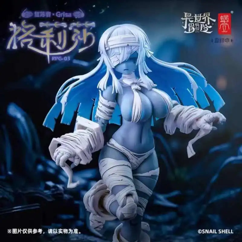 In Stock 1/12 Snail Shell Grisa Rpg-03 Rpg03 Resuscitation Zombie Rpg-03 Gift Anime Peripheral Action Model Figure Collection