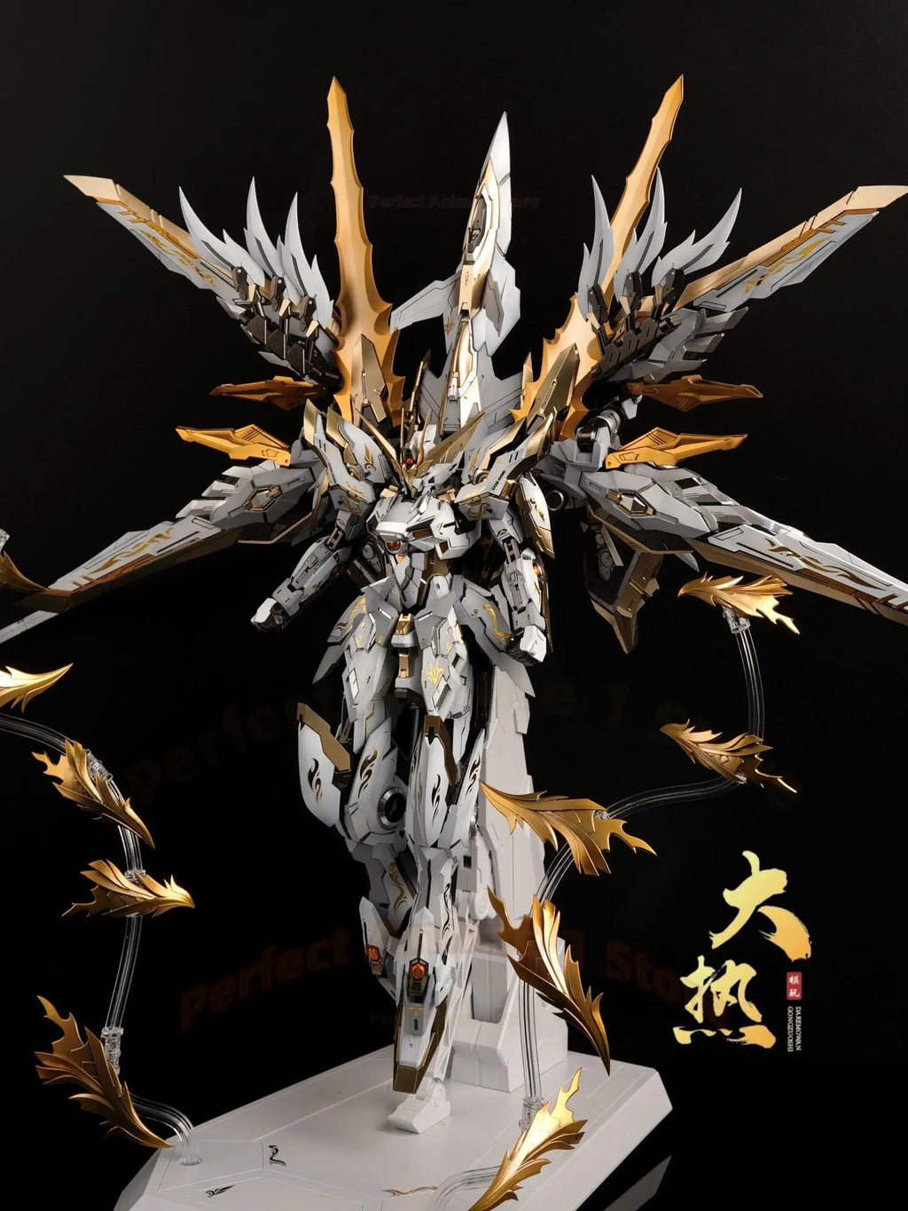 ZZA Blue Flame Snow Maiden Mecha Model1/100 Guochuang Color-Changing DollAlloy Skeleton Assembly Figurine Ornament, Premium Gift