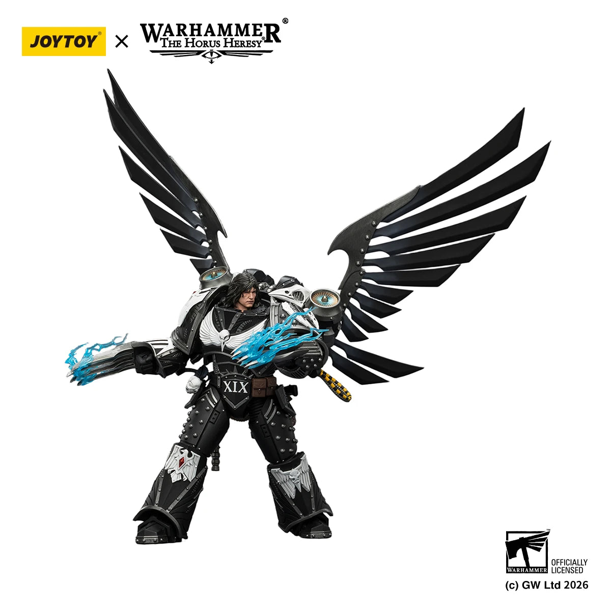 Warhammer "The Horus Heresy" Action Figures Raven Guard Corvus Corax, Primarch of the XIX Legion