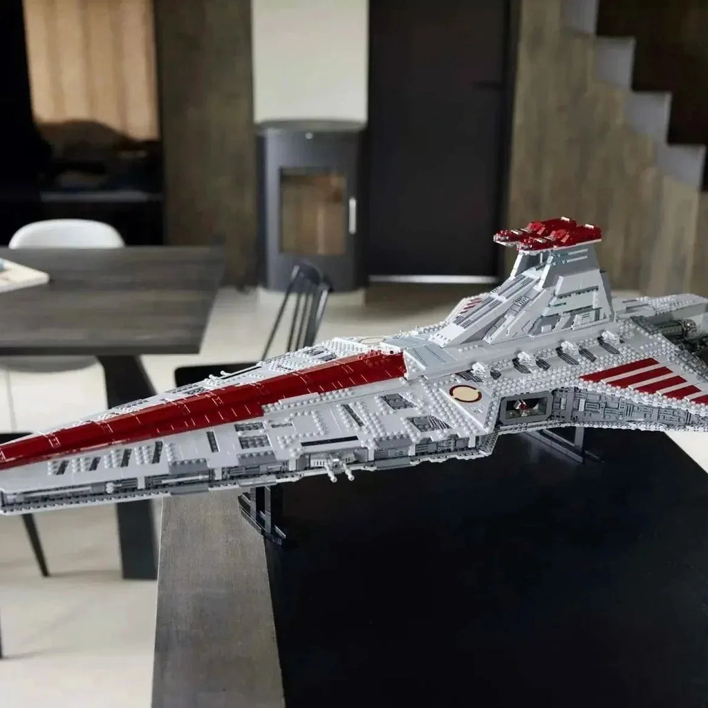 5374Pcs Venator Class Republic Attacks Cruiser Model 75367 Cruiser Home Decoration Assembly Model For Christmas Gifts