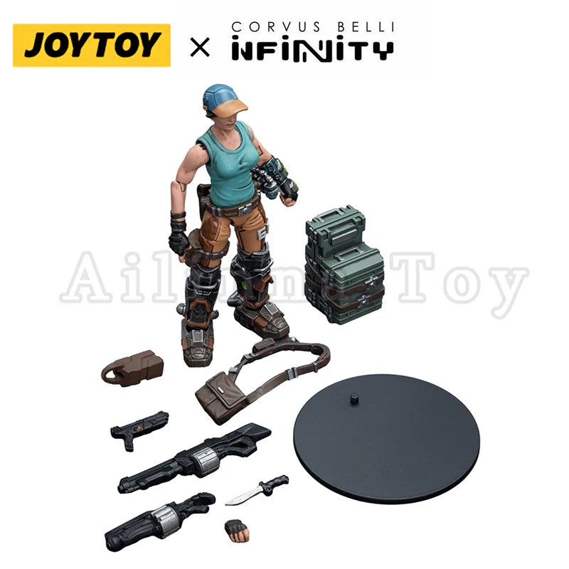 JOYTOY 1/18 Action Figure Infinity NA2 Monstruckers #2 Woman Anime Model Toy