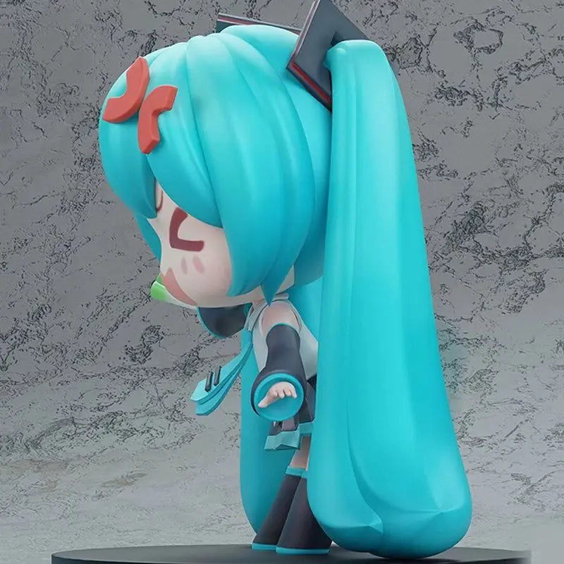 Kawaii creative Hatsune Miku anime peripherals Q-version figure desktop ornaments cute cartoon Miku scenery model holiday gift