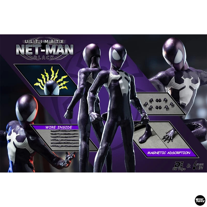 In Stock DBTOYS 6IN Spider-Man ET MAN DBM001 1/12  Action Figure Anime Models Toy Doll Gift Hobby Collectible