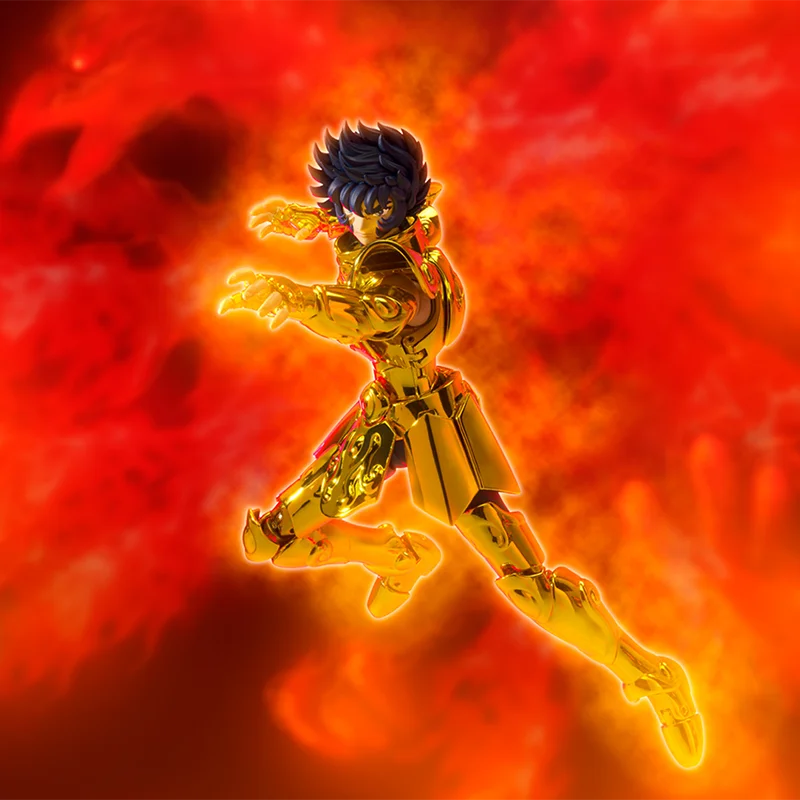 BANDAI Saint Seiya SAINT CLOTH MYTH EX Leo Ikki -INHERITOR OF THE GOLD CLOTH-  PVC 17.5CM Anime Action Figures Model Toy