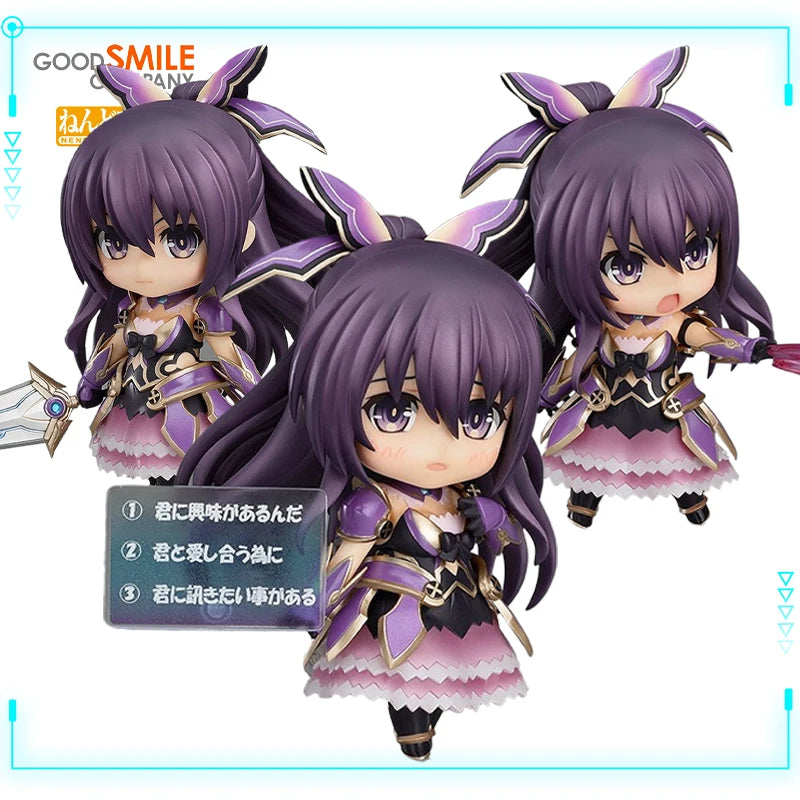 GSC Original Genuine Date A Live Yatogami Tohka Nendoroid 354 Anime Girl 10cm Q Version Collection Model Toy Action Figures Gift