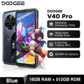 Weltpremiere DOOGEE V40 Pro 5G Robustes Telefon 6,78" 16GB+512GB Gaming-Telefone Dimensity 7300 200MP AI-Kamera 8680mAh Android 14