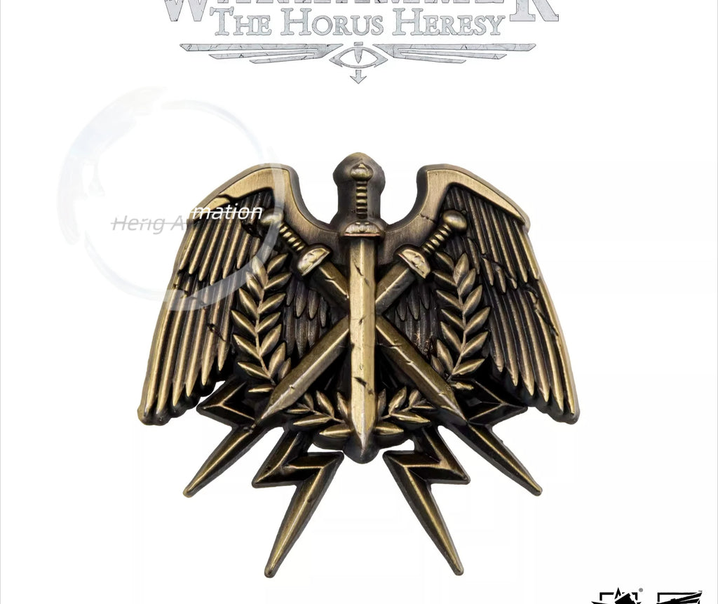 JOYTOY Star Forging Warhammer 40K Burning Galaxy - Honor Chapter Emblem Badge Peripheral Accessory, Cool and Stylish